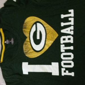 Womens Green Bay Packer shirt. Victoria Secret edition.